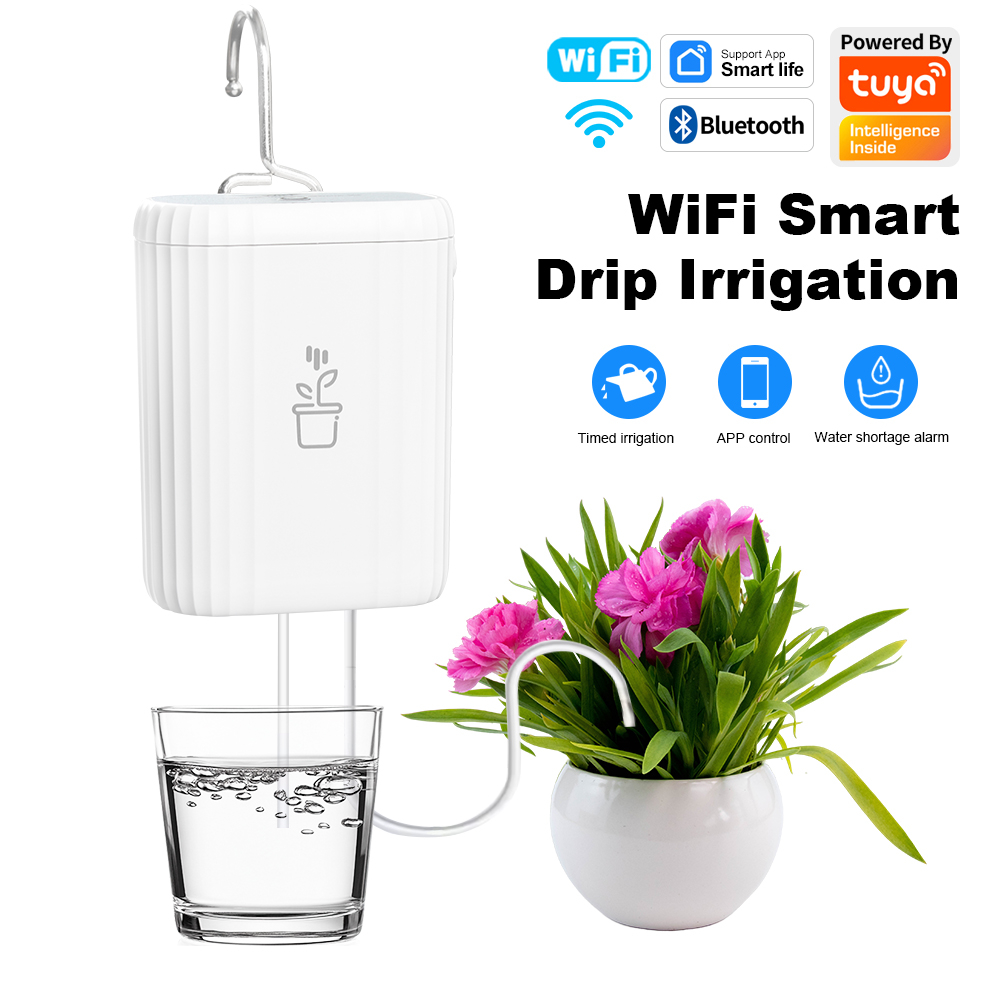 Smart Garden Sprinkler System - ระบบให้น้ำหยดอัตโนมัติแบบสมาร์ท WiFi สำหรับสวน ต้นไม้ ดอกไม้ พร้อมหัวฉีดน้ำ