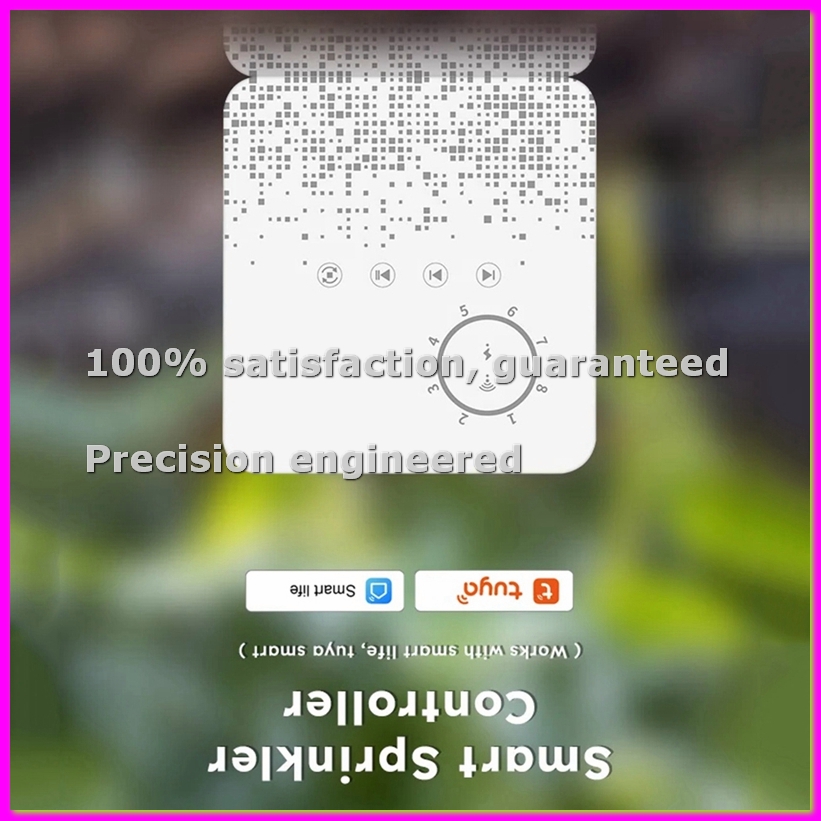 Smart Garden Zone - ตัวควบคุมสปริงเกอร์อัจฉริยะ Tuya WiFi 8 โซน ตัวตั้งเวลาให้น้ำอัตโนมัติ