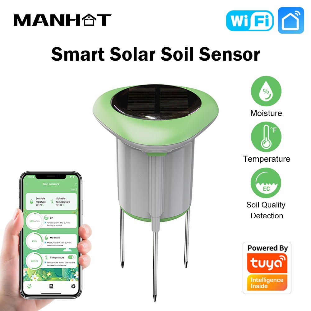 เซ็นเซอร์วัดดินอัจฉริยะ MANHOT - Smart Garden Irrigation บทวิจารณ์และราคา
