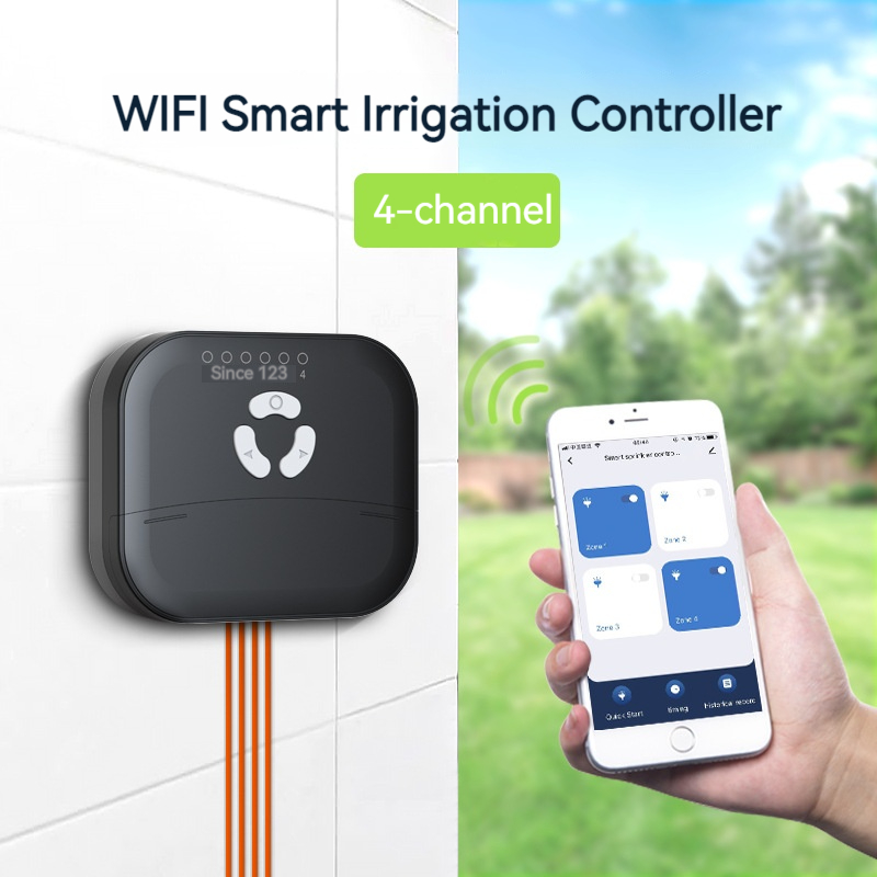 ตัวควบคุมสปริงเกลอร์ Wi-Fi อัจ - Smart Garden Zone บทวิจารณ์และราคา