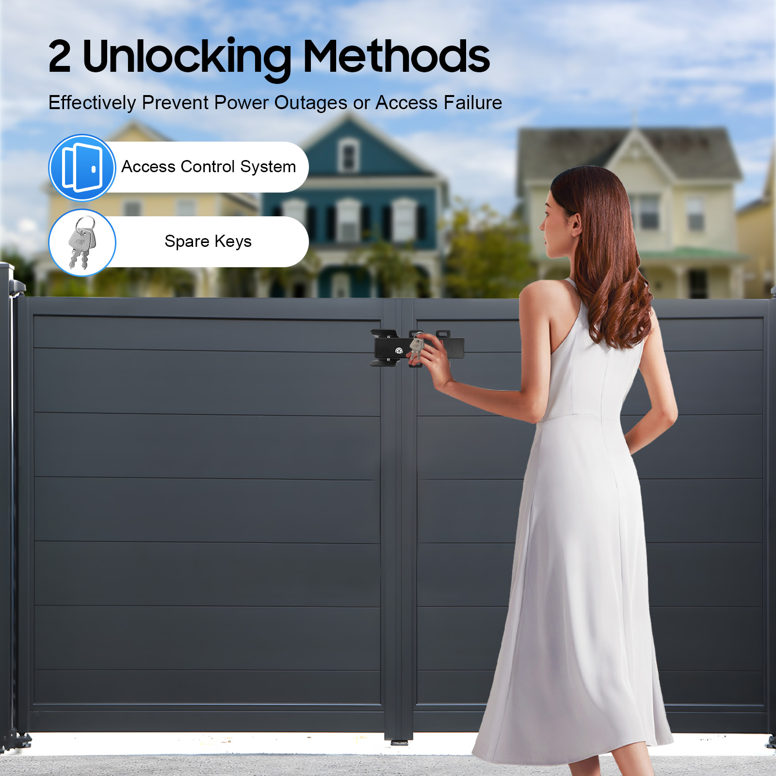 ล็อคประตูไฟฟ้า 24V 60W, ล็อคปร - Smart Garden Gate บทวิจารณ์และราคา