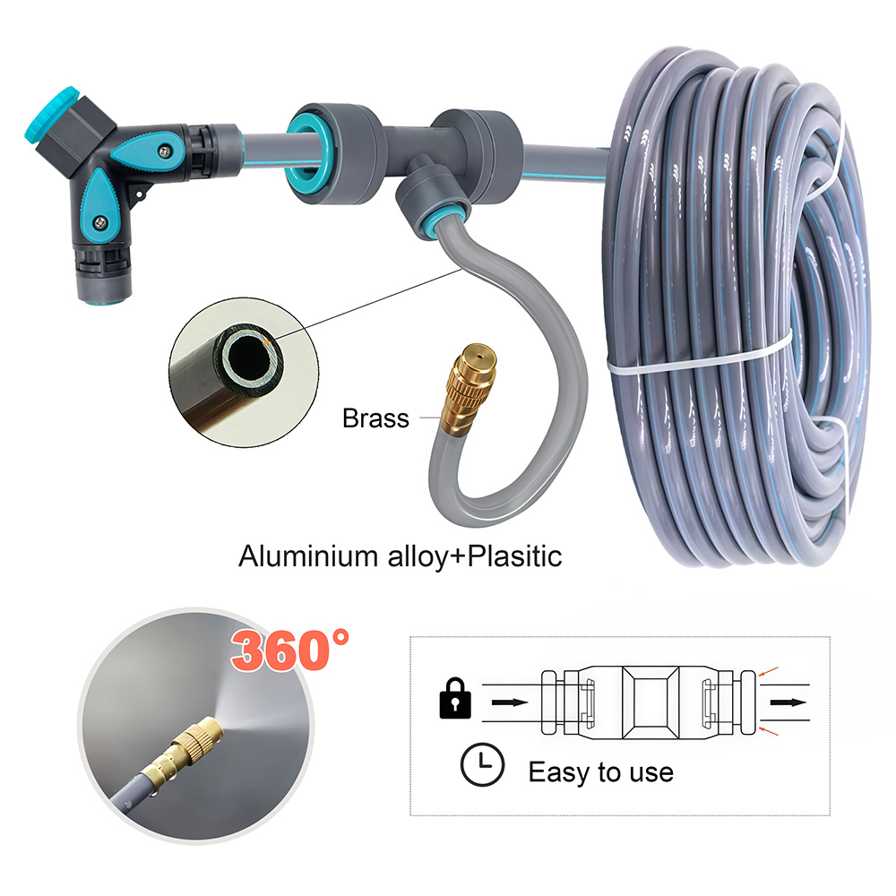 สายยาง PE ขนาด 3/8 นิ้ว แบบยืด - Smart Garden Sprinkler System บทวิจารณ์และราคา
