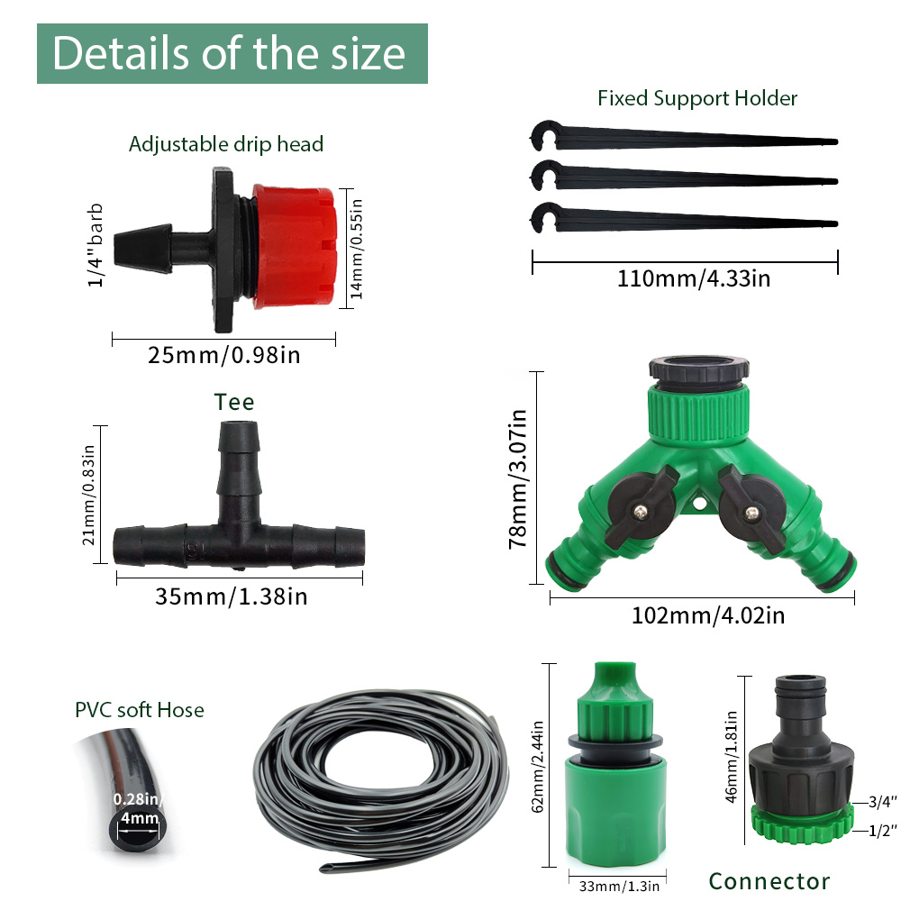 ระบบรดน้ำแบบหยดอัตโนมัติสำหรับ - Smart Garden Sprinkler System บทวิจารณ์และราคา