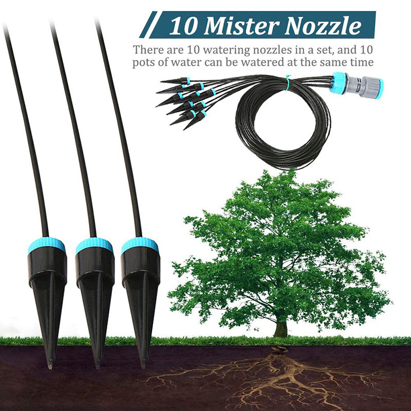 ชุดระบบน้ำหยด 10 ชิ้น ระบบให้น - Smart Garden Sprinkler System บทวิจารณ์และราคา