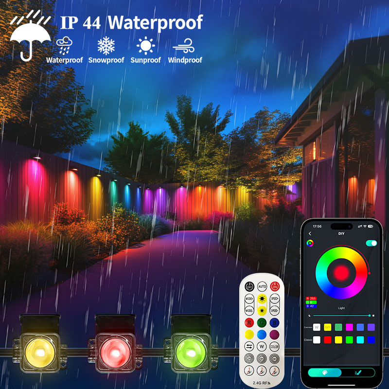 ไฟ LED แบบสายสำหรับติดตั้งภายน - Smart Garden Led Lights บทวิจารณ์และราคา
