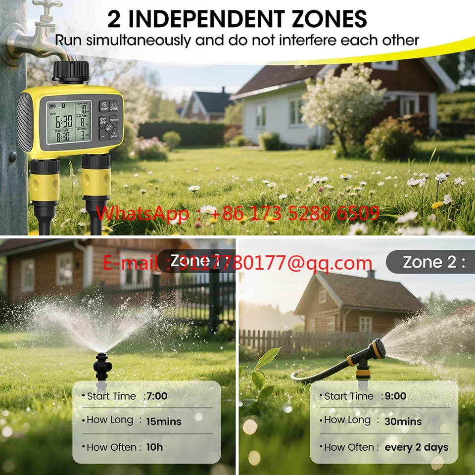WAP01 ตัวตั้งเวลาควบคุมการรดน้ - Smart Garden Zone บทวิจารณ์และราคา