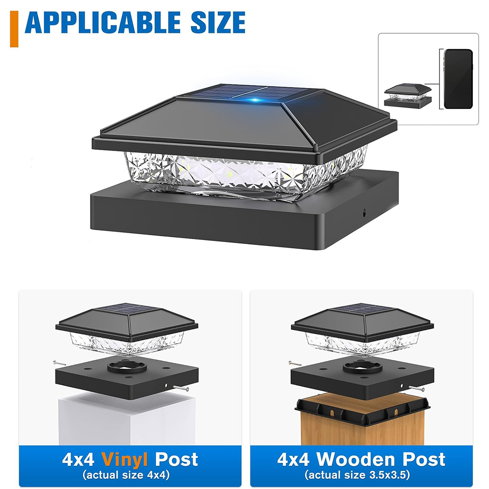 ไฟหัวเสาโซลาร์เซลล์กลางแจ้ง 6/ - Smart Garden Gate บทวิจารณ์และราคา