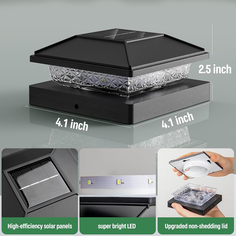 ไฟหัวเสาโซลาร์เซลล์กลางแจ้ง 6/ - Smart Garden Gate บทวิจารณ์และราคา
