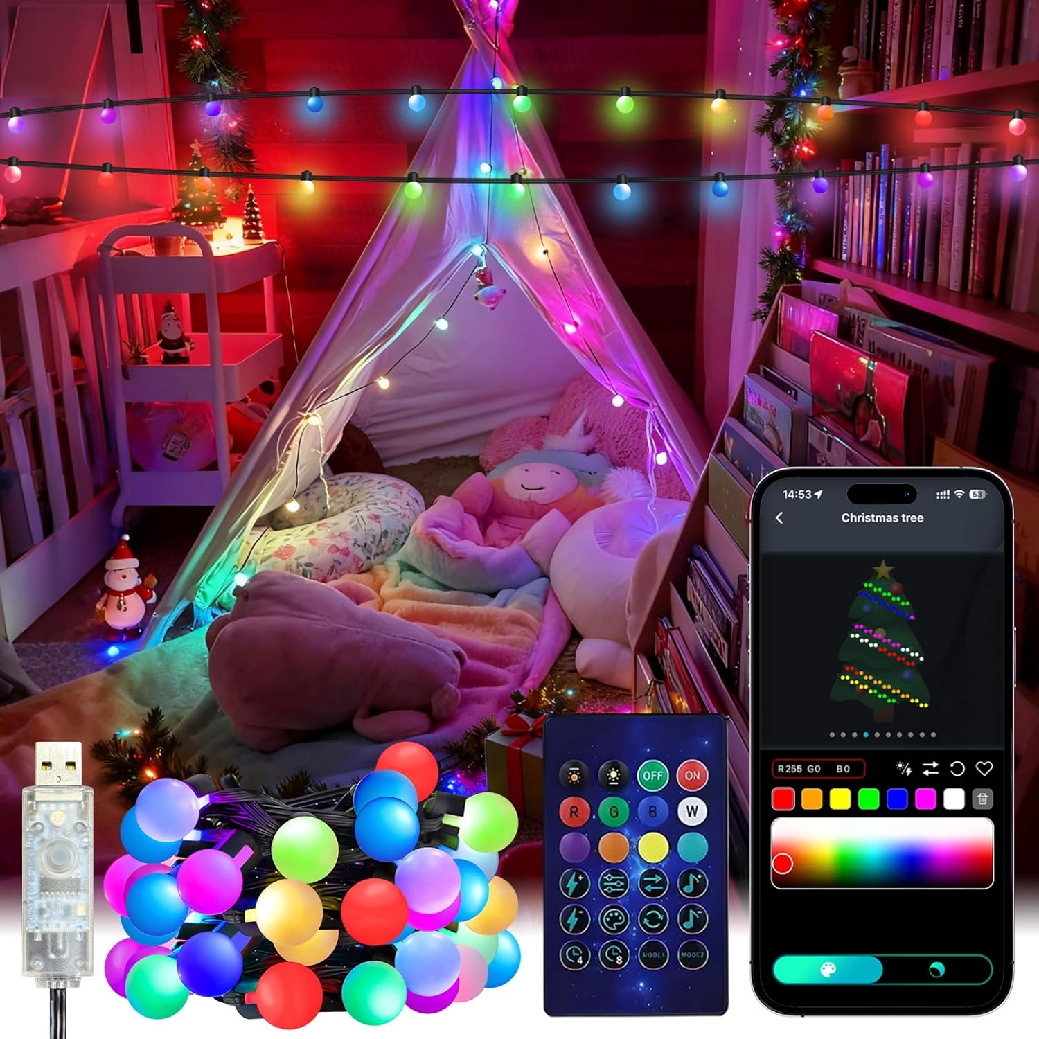 ไฟประดับทรงลูกโลกอัจฉริยะ 5/10 - Smart Garden Led Lights บทวิจารณ์และราคา