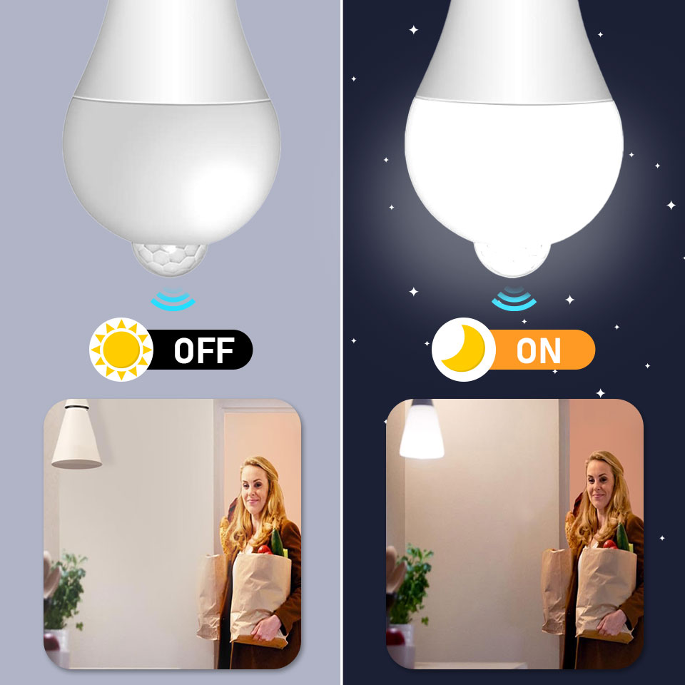 1 PC PIR Motion Sensor หลอดไฟ  - Smart Garden Led Lights บทวิจารณ์และราคา