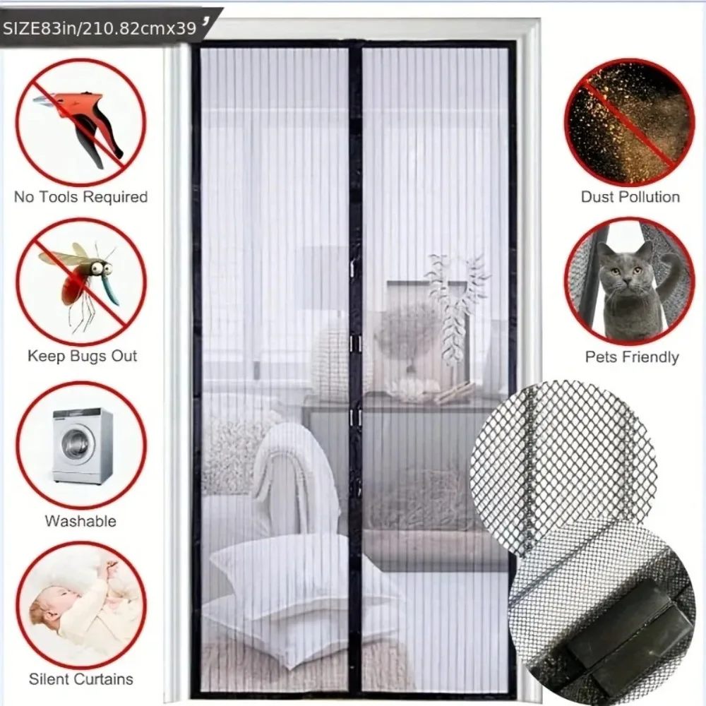 ม่านหน้าต่างประตูมุ้งลวดกันยุง - Smart Garden Gate บทวิจารณ์และราคา