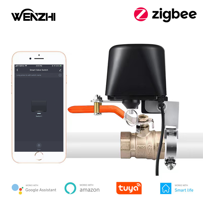 ZigBee น้ํา/วาล์วแก๊สรีโมทคอนโ - Smart Garden Gate บทวิจารณ์และราคา