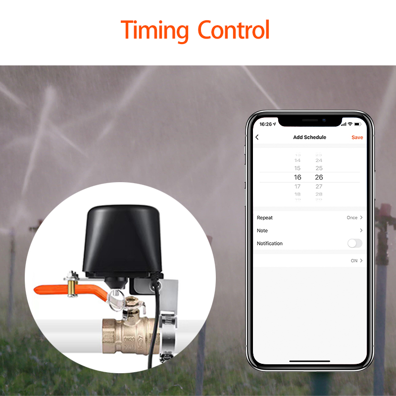 ZigBee น้ํา/วาล์วแก๊สรีโมทคอนโ - Smart Garden Gate บทวิจารณ์และราคา