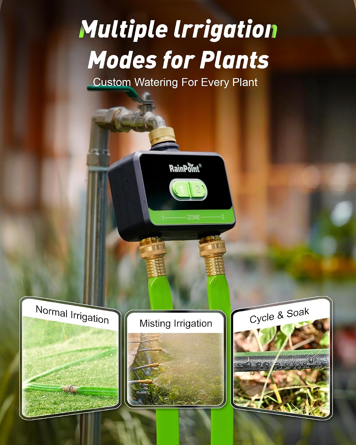 ตัวตั้งเวลาควบคุมน้ำแบบสมาร์ท  - Smart Garden Zone บทวิจารณ์และราคา