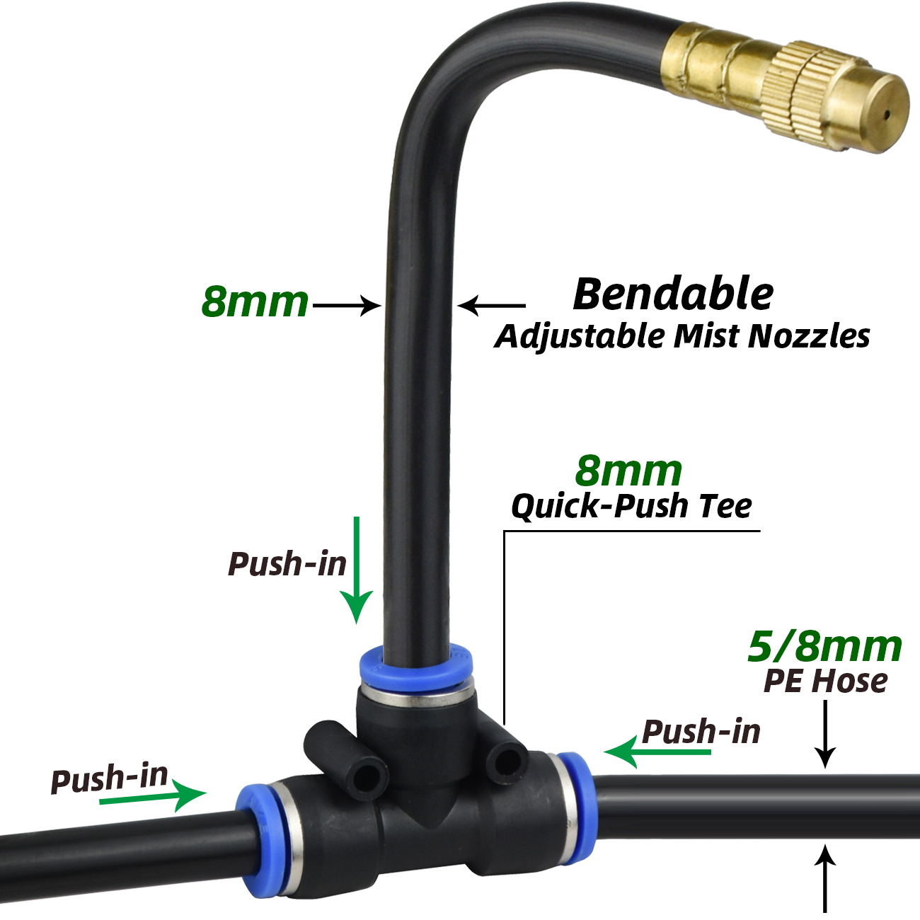 KESLA 5-30M Patio Garden 5/8 ม - Smart Garden Sprinkler System บทวิจารณ์และราคา