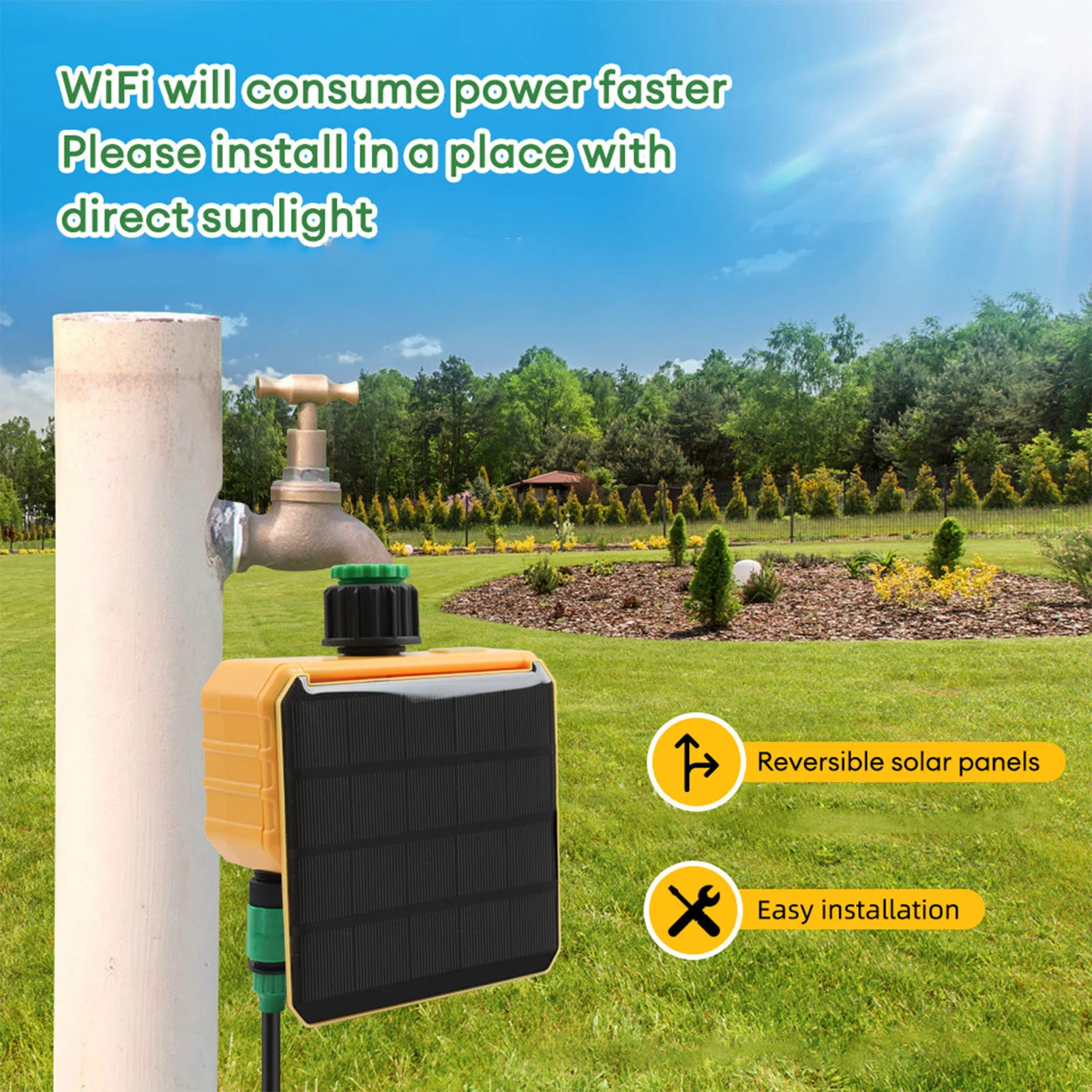 ตัวตั้งเวลาควบคุมการรดน้ำอัจฉร - Smart Garden Irrigation บทวิจารณ์และราคา
