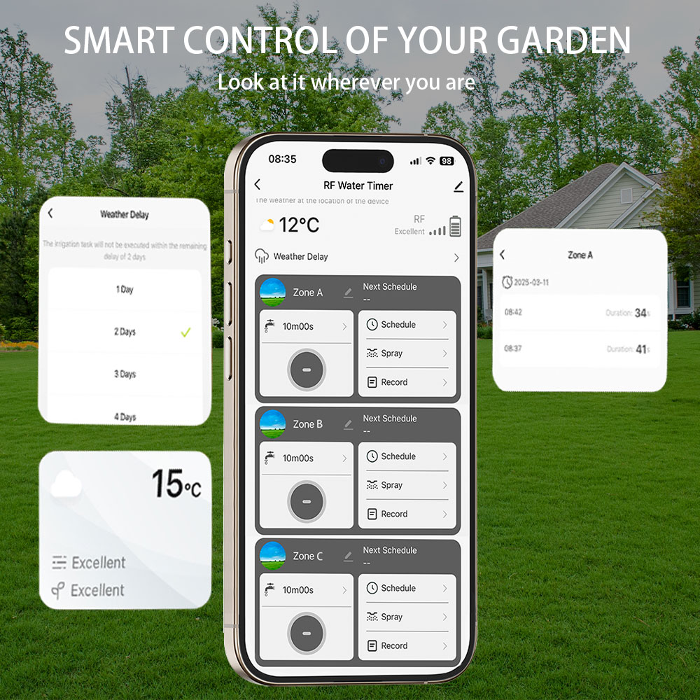 ตัวควบคุมการรดน้ำอัตโนมัติแบบต - Smart Garden Irrigation บทวิจารณ์และราคา
